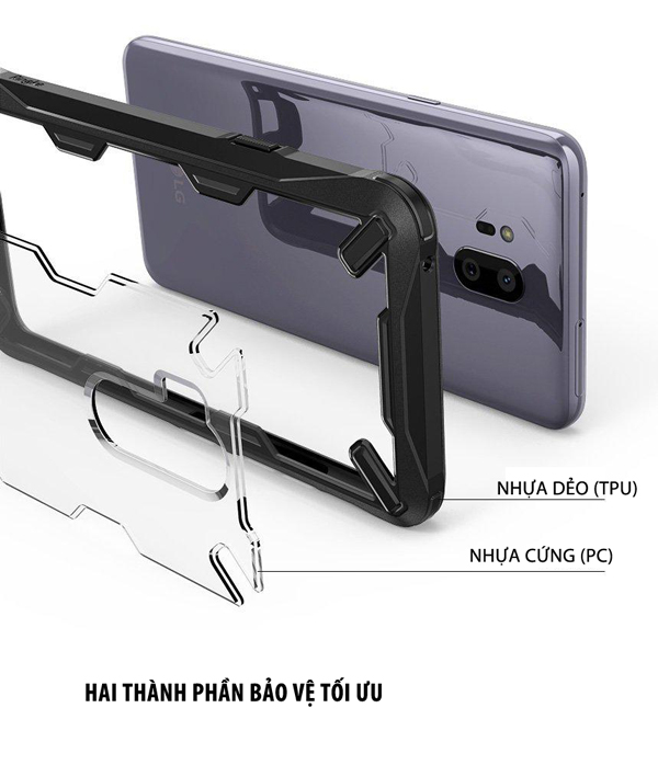 Ốp lưng LG G7 ThinQ Ringke FUSION-X