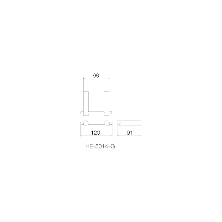 Giá để ly - INOX SUS 304