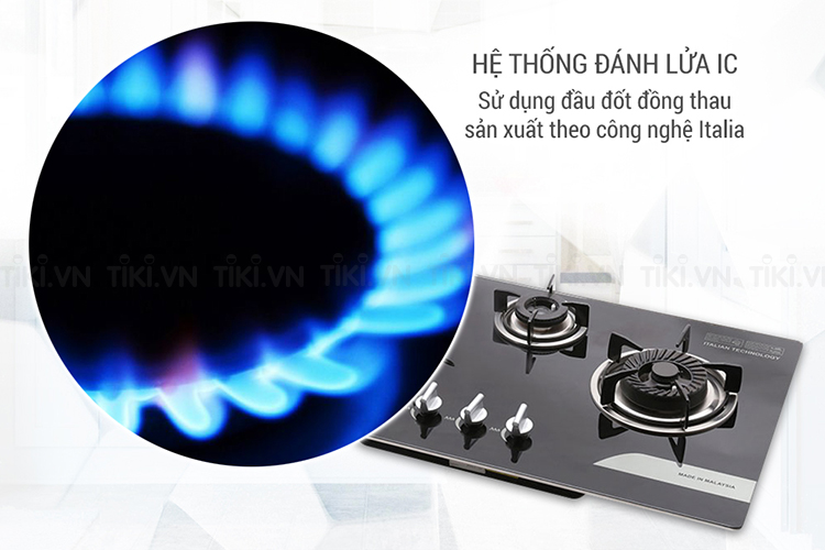 Bếp Gas Âm Shimono SM8800