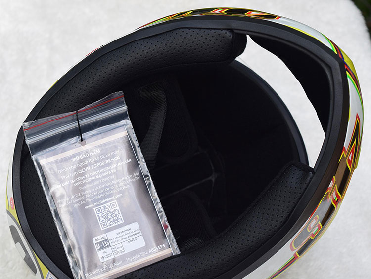 Mũ Bảo Hiểm Royal Fullface V10 (Size XL)