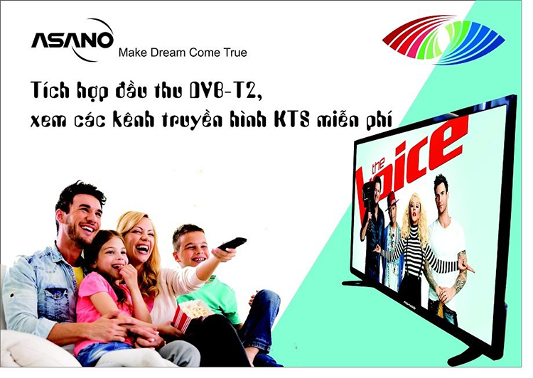 Smart Tivi Asano Full HD 43 inch S43DF2200