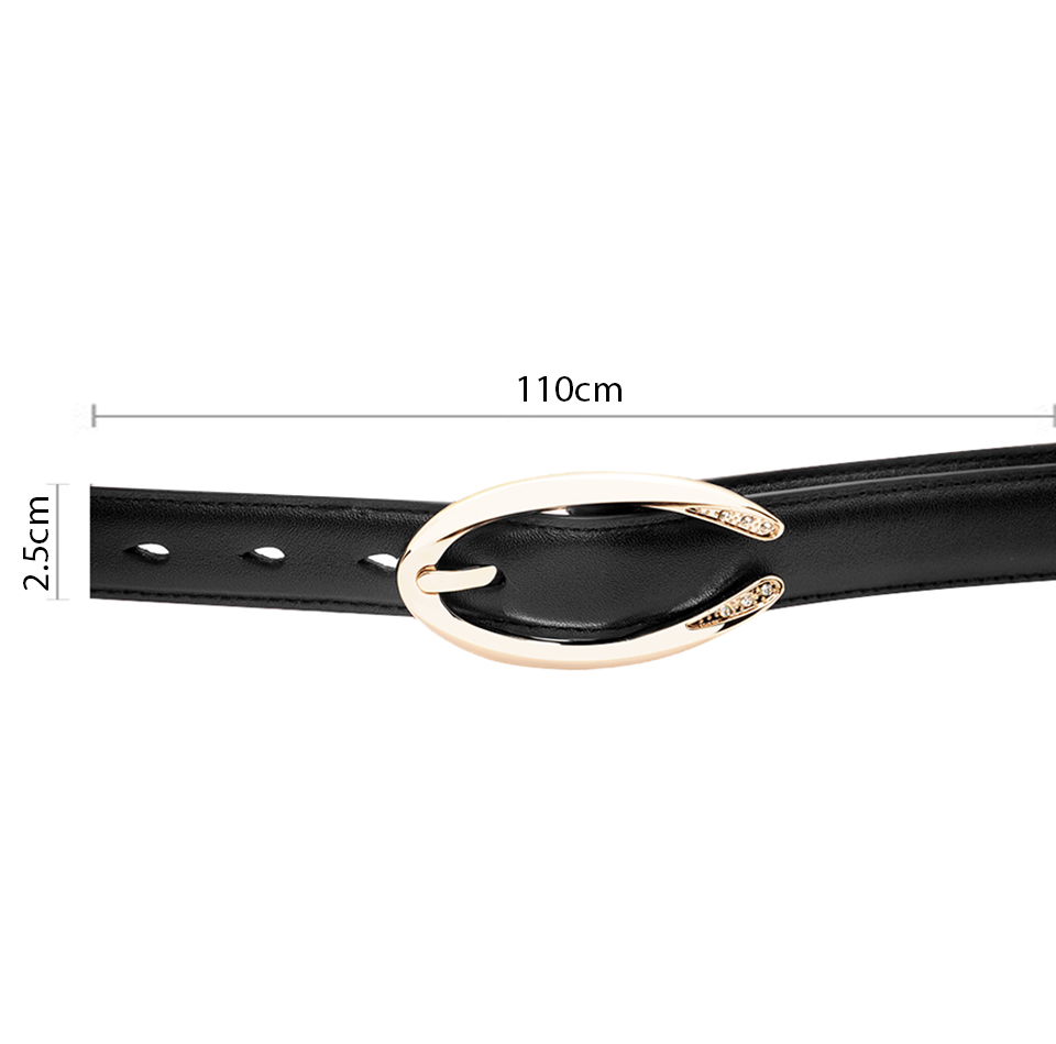 Thắt Lưng Nữ Da Bò May Viền Minh Tâm MT720