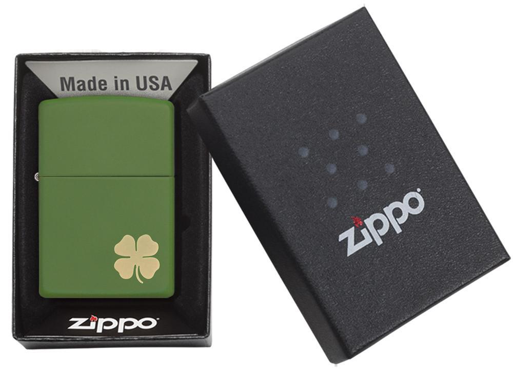 Zippo-Matte-Clover-21032-Zippo-Store-5
