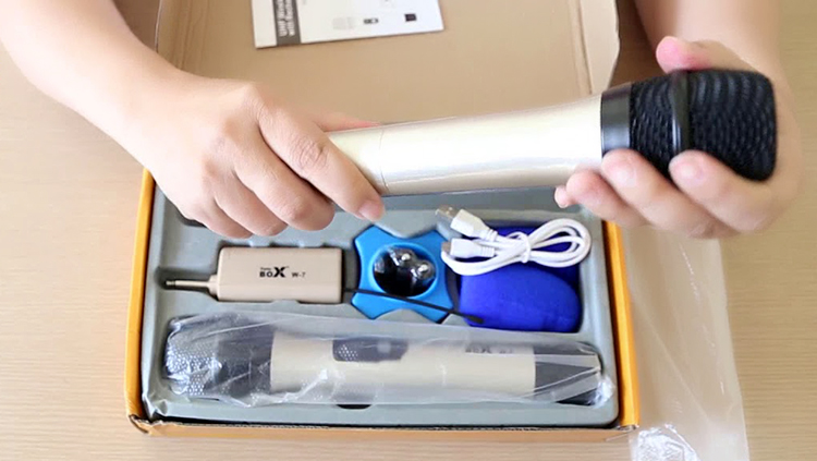 Bộ 2 Micro Không Dây W7 TeleBox