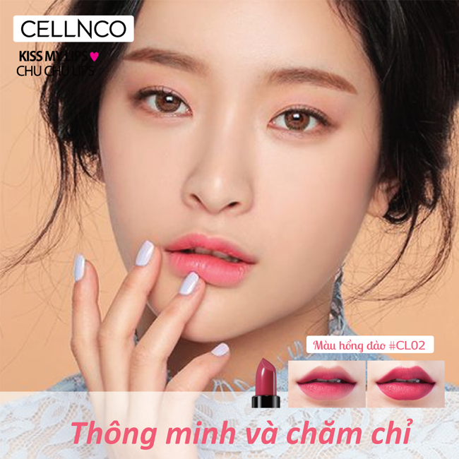 Son Màu Dưỡng Ẩm Không Chì Cellnco (3.5g)