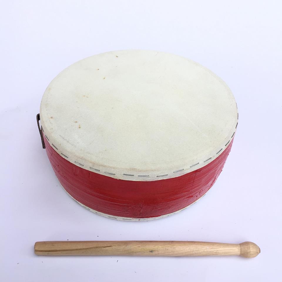 Trống da truyền thống chơi trung thu 