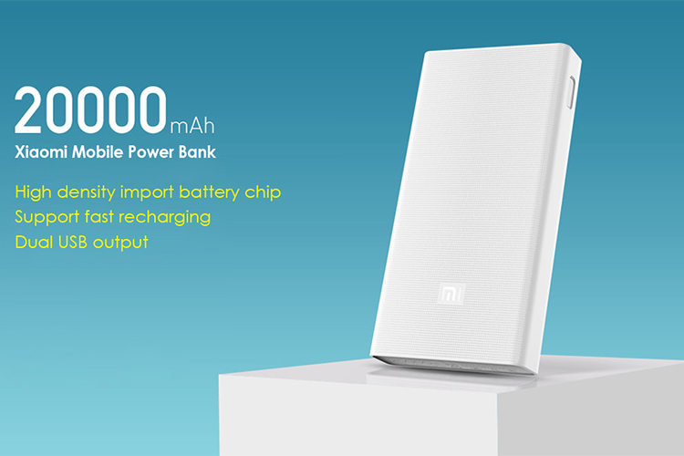 Pin Sạc Dự Phòng Xiaomi Gen 2 2017 20000mAh Quick Charge 3.0 - Hàng Nhập Khẩu