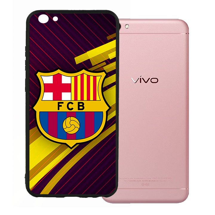 Ốp lưng viền TPU cao cấp cho Vivo V5 - Clb Barcelona 01