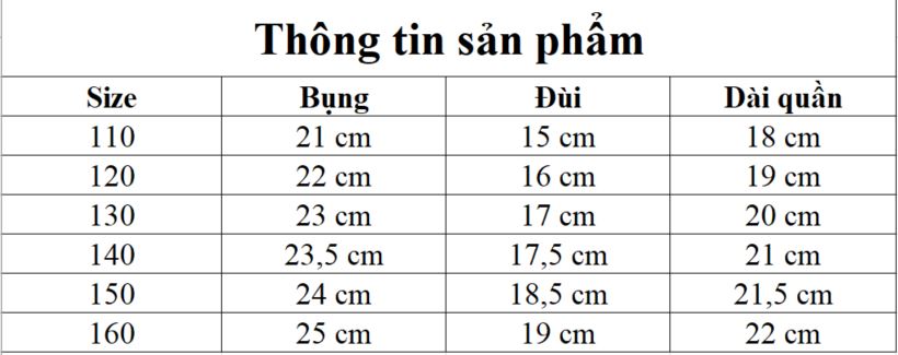 Combo 4 quần chip bé gái ZOBEE QC 2004-1