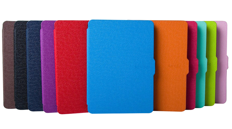 Bao Da Máy Đọc Sách Kindle Paperwhite - Mẫu Trơn (Đen)