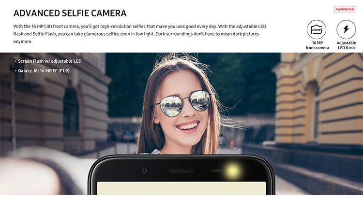 Điện Thoại Samsung Galaxy J8 - Hàng Chính Hãng