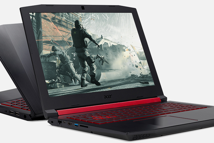 Laptop Acer Nitro 5 AN515-51-51UM NH.Q2RSV.003 Core i5-7300HQ/Free Dos (15.6 inch) - Black - Hàng Chính Hãng