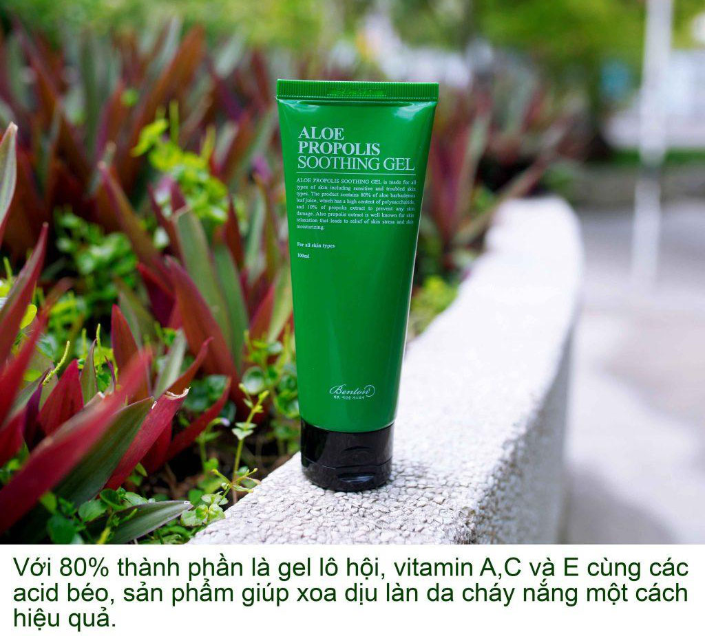 Combo Chăm sóc da nhạy cảm Benton (Nước hoa hồng Aloe BHA Skin Toner 200ml và Gel dưỡng da Aloe Propolis Soothing Gel 100ml)