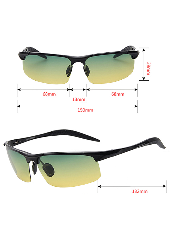 Kính Mát Phân Cực Đi Ngày Và Đêm Unisex Minh Tâm MT8177