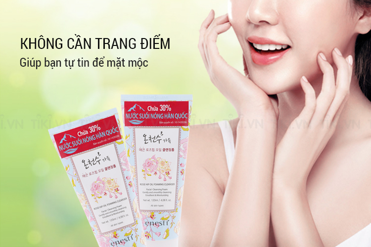 Sữa Rửa Mặt Suansu Enesti Nụ Tầm Xuân (120ml)