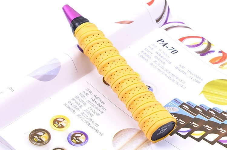 Cuốn Cán Vợt Cầu Lông Có Gân Chống Trơn Popo Sports (Bộ 10 Cái)