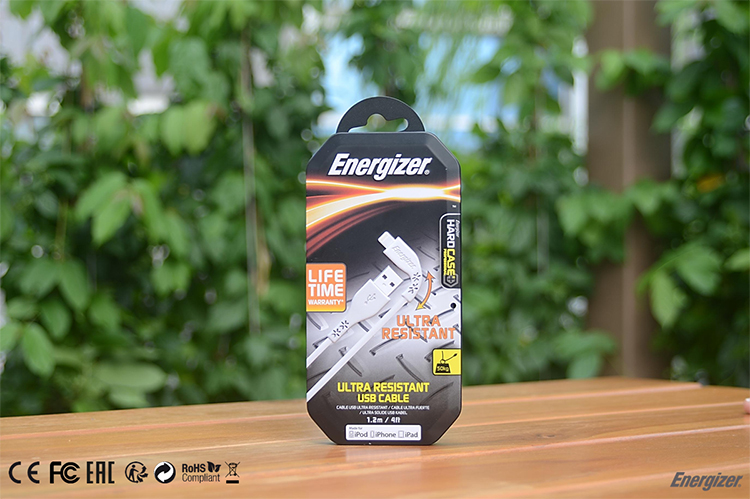 Cáp Lightning LW Energizer 1.2m- C41UBLIG