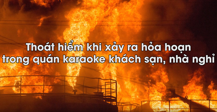 Khóa Học Thoát Hiểm Trong Quán Karaoke, Khách Sạn, Nhà Nghỉ