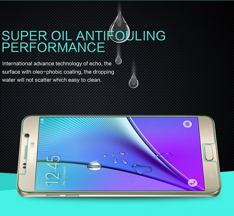 Miếng Dán Cường Lực Samsung Galaxy Note 5 Độ Cứng 9H Nillkin - Hàng Chính Hãng