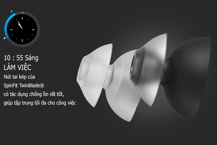 Tai Nghe Thể Thao NuForce BE Lite3 Bluetooth - Hàng Chính Hãng