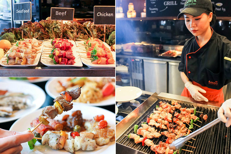Vé Buffet Quốc Tế International Buffet Lunch Tại Amaya Food Gallery, Thái Lan (Thứ 2- Thứ 7)