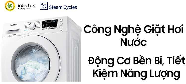 Máy Giặt Cửa Trước Inverter Samsung WW75J42G3KW/SV (7.5kg)
