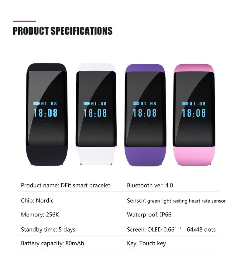 Đồng hồ thông minh thể thao nam SKMEI Bluetooth Outdoor D21 kiểm tra nhịp tim (black - đen)