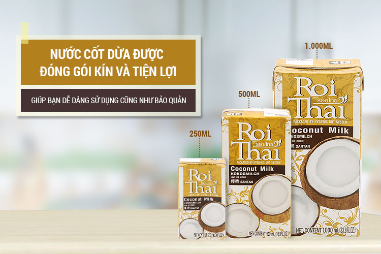 Nước Cốt Dừa Roi Thai (500ml)