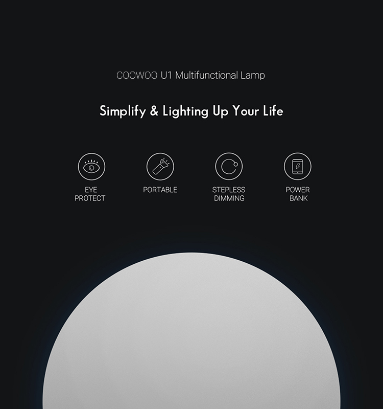 Đèn bàn LED COOWOO U1
