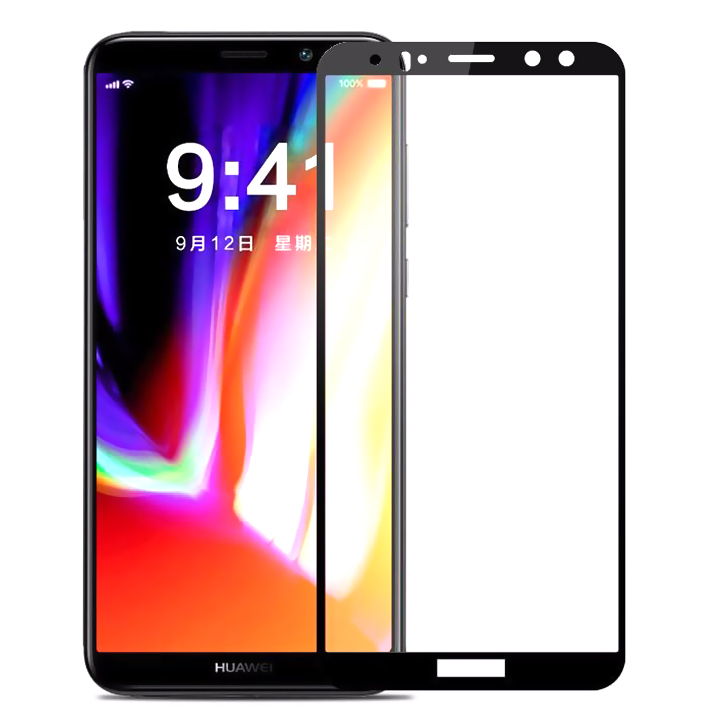 Kính Cường Lực 5D Full Màn Hình Cho Huawei Nova 2i - Màu Đen