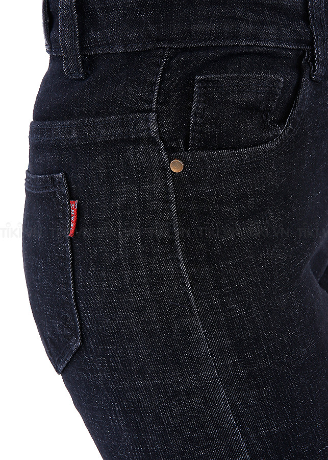 Quần Jean Skinny Đen Xước JD09