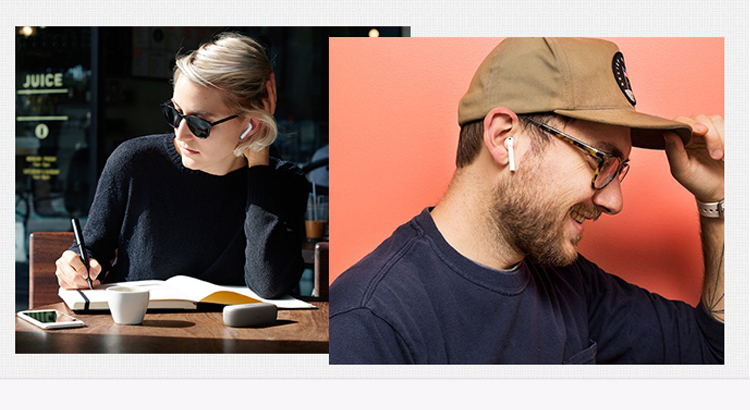 Tai Nghe Bluetooth Không Dây BIAZE D28 Dành Cho iPhone/ Android/ Samsung/Huawei/ Millet - Trắng