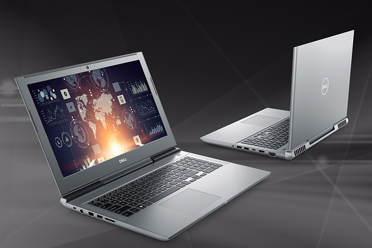 Laptop Dell Vostro 7570 70138566 Core i7-7700HQ/ Win 10 (15.6 inch) - Xám - Hàng Chính Hãng