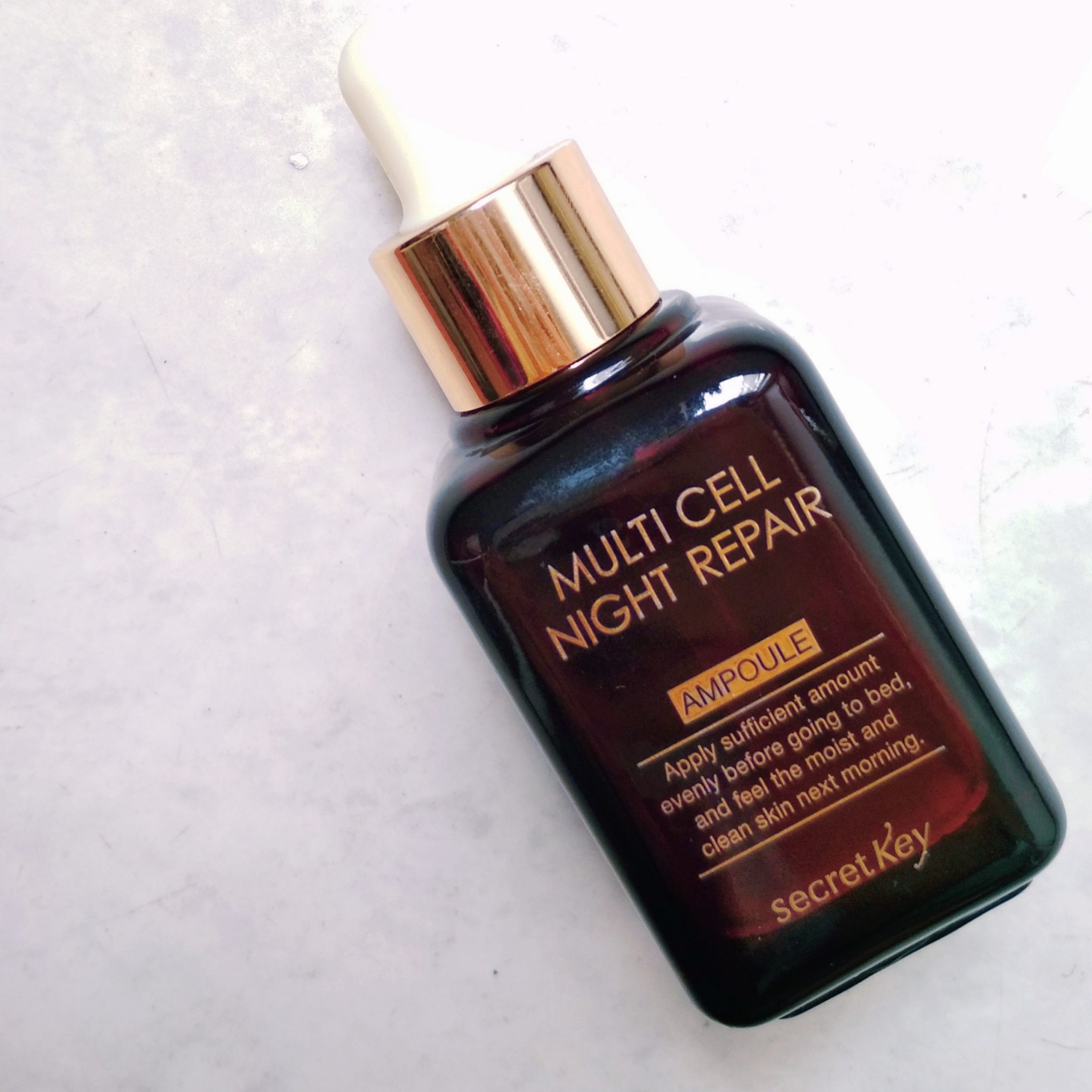 Huyết Thanh Dưỡng Phục Hồi Da Chống Lão Hóa Secret Key Multi Cell Night Repair Ampoule 50ml