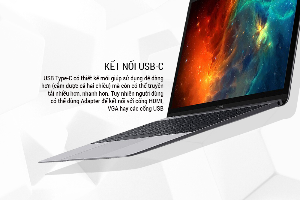 Apple Macbook 2016 MLH82 (12 inch) - Xám