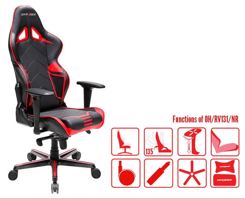 Ghế Chơi Game Racing Pro Series GC-R131-N-V2 DXRacer OH/RV131/N