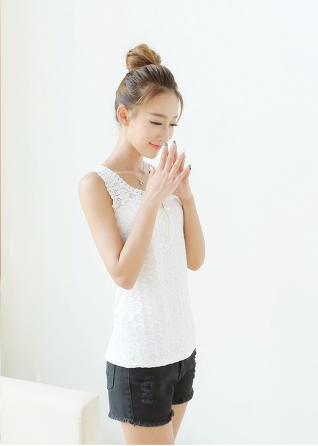 Áo nữ không tay khóa ngực ale55