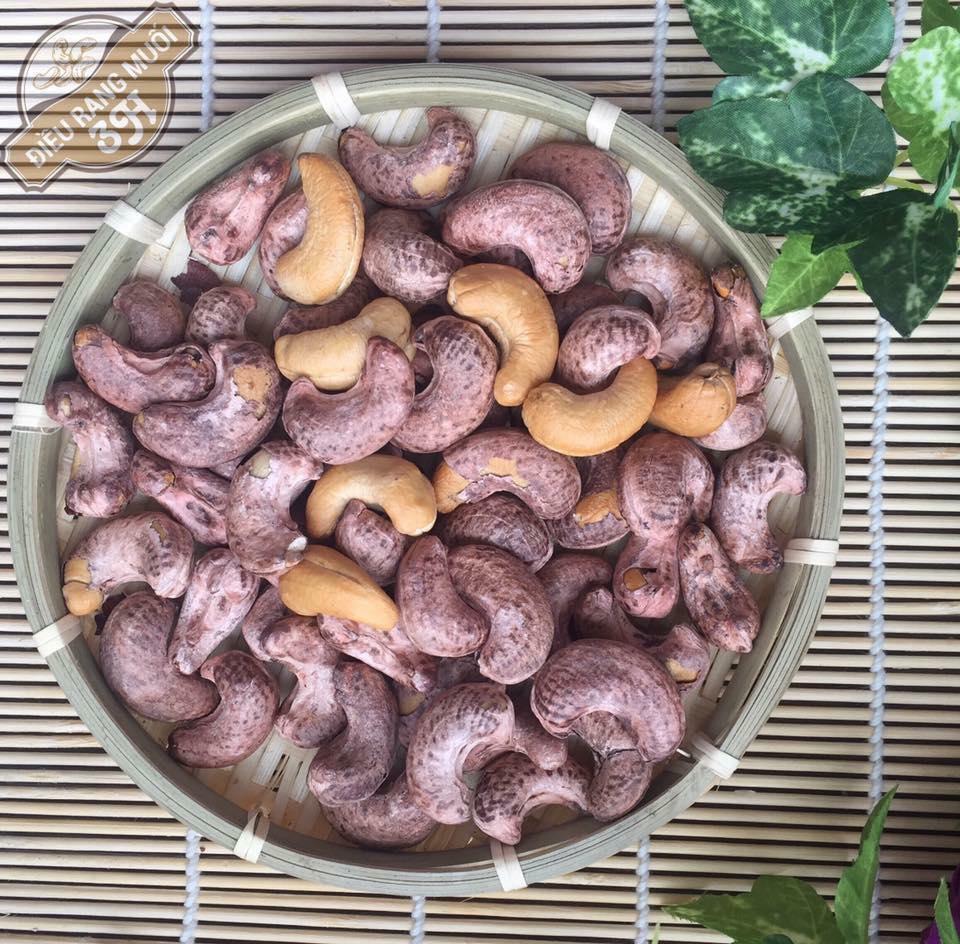 Hạt điều rang muối vỏ lụa