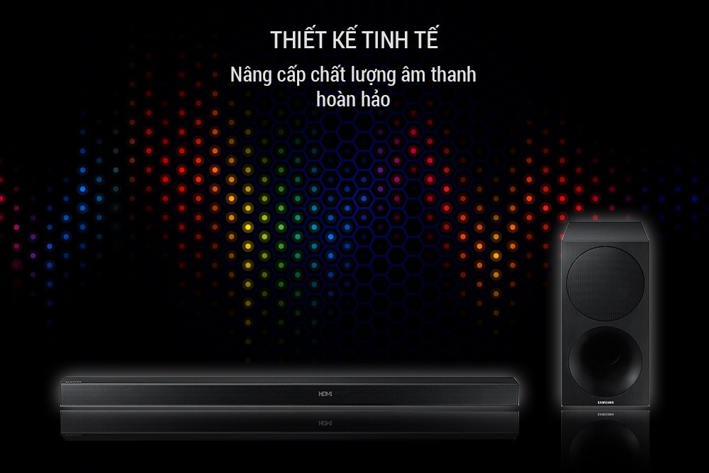 Loa Thanh 3.1Ch Samsung HW-M550/XV (340W) - Đen