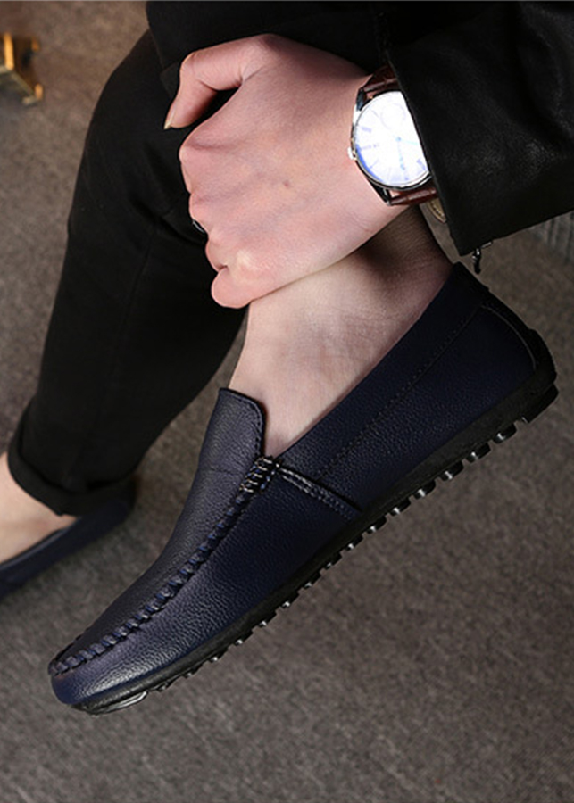 giày lười da nam glk117