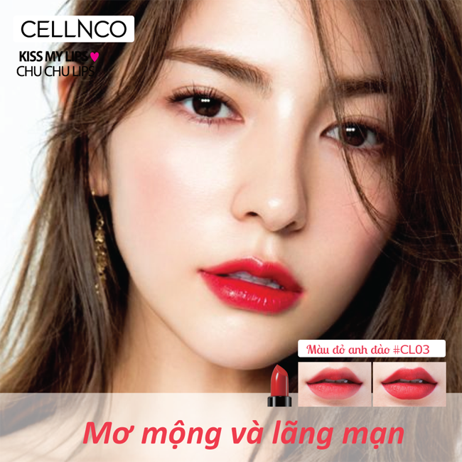 Son Màu Dưỡng Ẩm Không Chì Cellnco (3.5g)