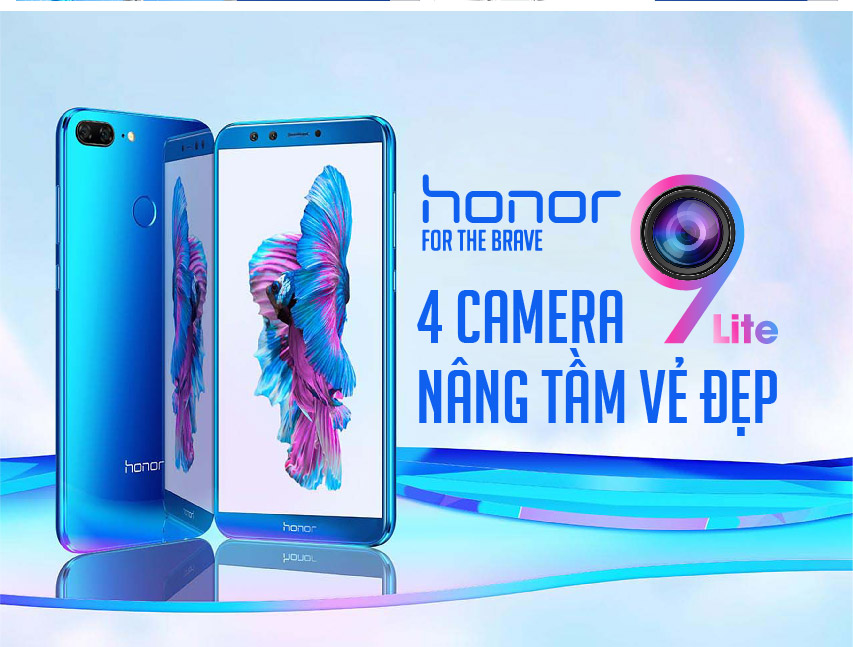 Điện Thoại Honor 9 Lite 32GB/3GB 4 Camera, 5.65" FHD+ - Hàng Chính Hãng