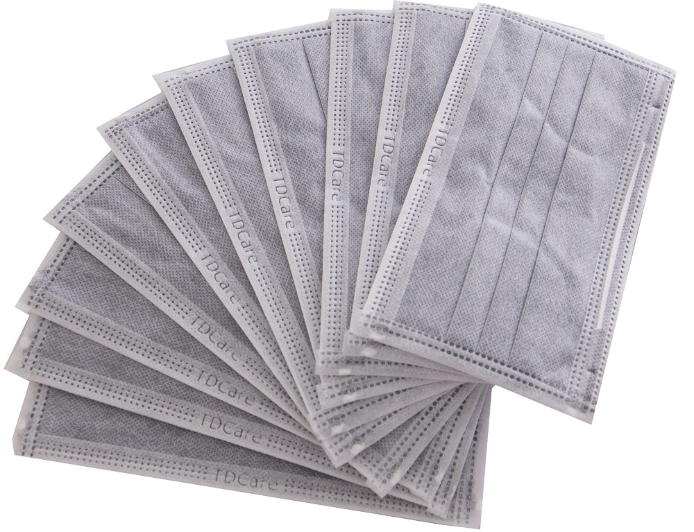Combo 3 Khẩu trang than hoạt tính TDCare (40 cái/hộp)