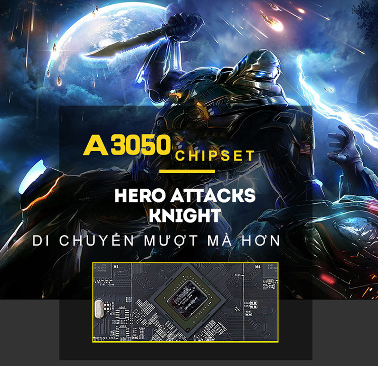 Chuột Chơi Game Có Dây Newmen GX7-Plus 800 - 4000DPI LED RGB - Hàng Chính Hãng