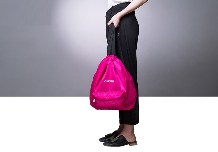 Balo du lịch đi biển chống nước FADISH 2 lớp chất liệu cao cấp, KÍCH THƯỚC 42X41X15CM ngăn nước tuyệt đối - POKI