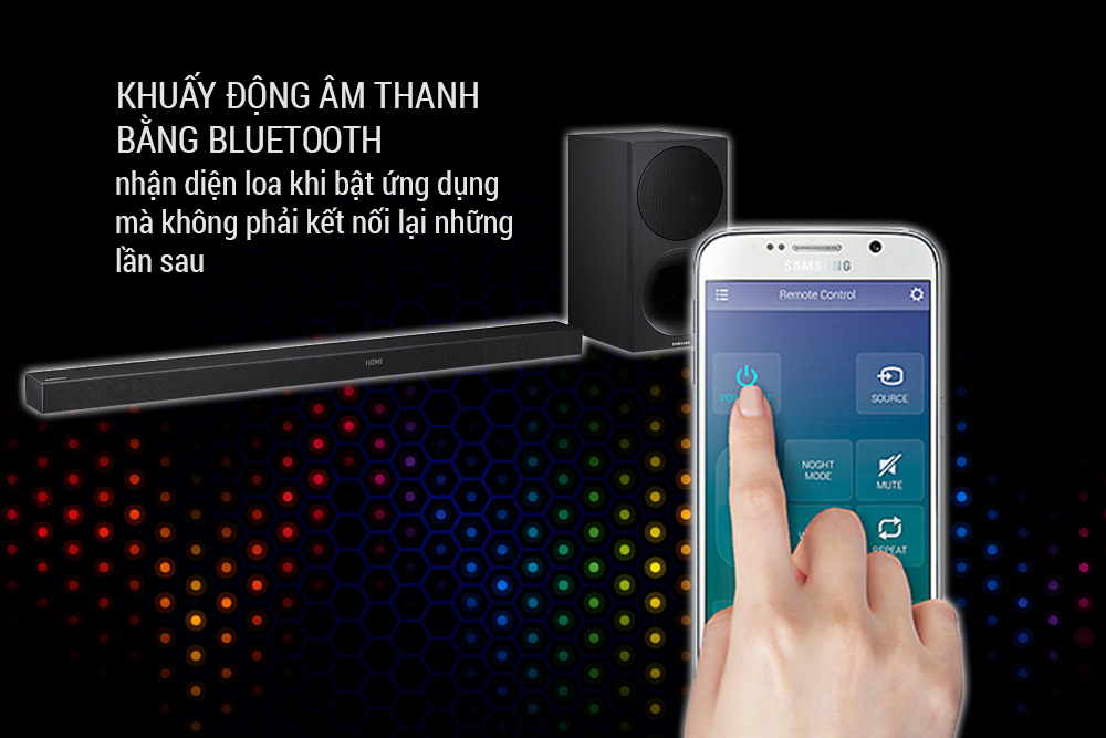 Loa Thanh 3.1Ch Samsung HW-M550/XV (340W) - Đen