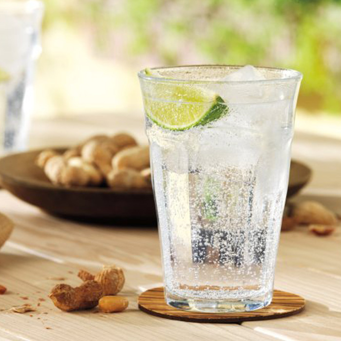 Bộ 6 ly thủy tinh cường lực Duralex Picardie trắng trong 360ml