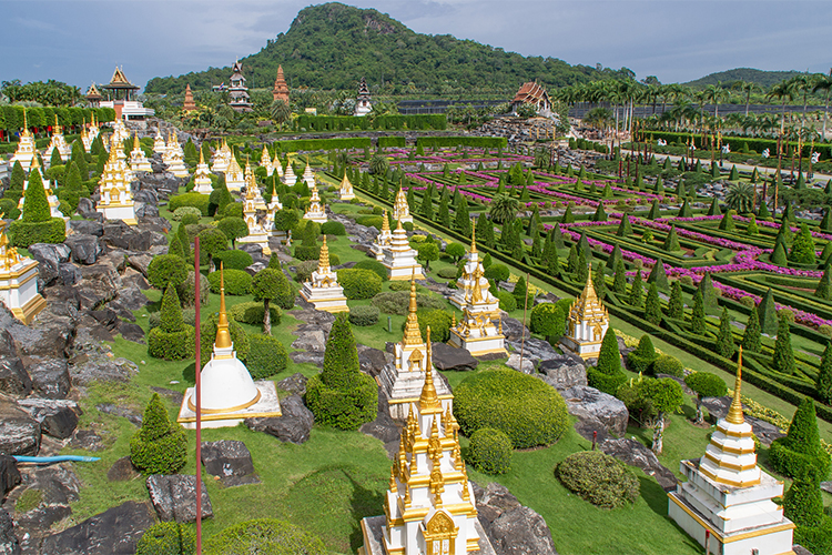 Vé Vào Cổng + Show Văn Hóa Thái + Show Biểu Diễn Voi Tại Vườn Nhiệt Đới Nong Nooch Ở Pattaya, Thái Lan