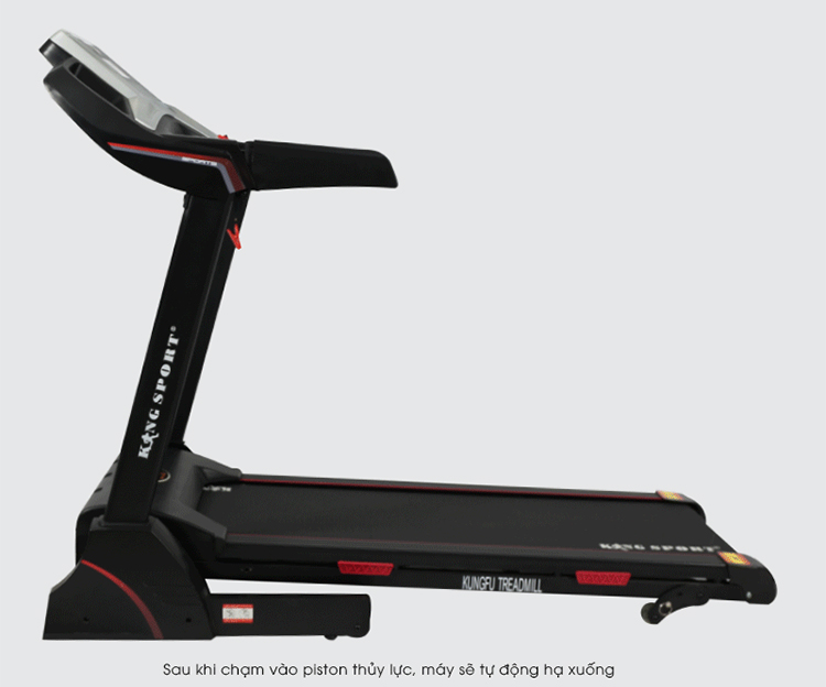 Máy Chạy Bộ Kingsport Kungfu Đơn Năng (Trắng)