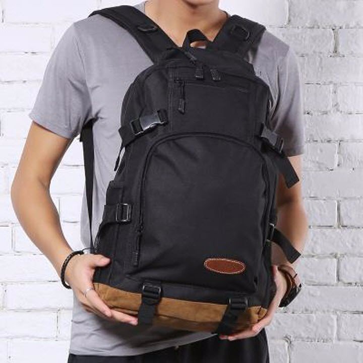 Balo du lịch hàng đảm bảo chất lượng màu đen DB29TI